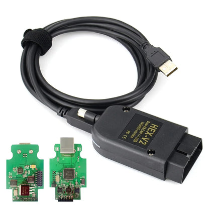 Vag Com Hex V2 24.5 Vagcom Interface Cable with software